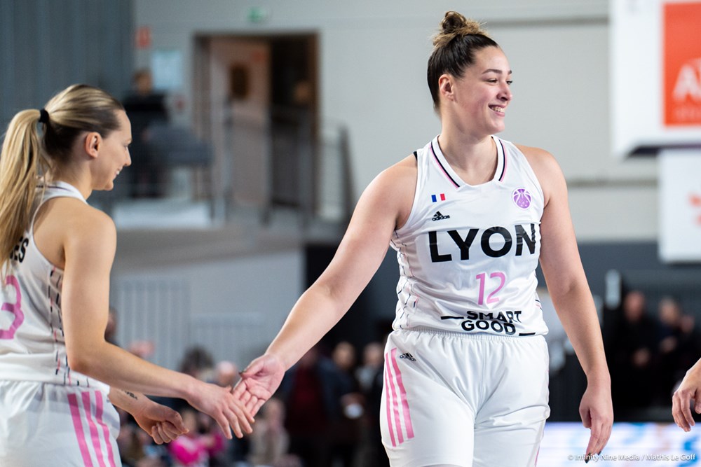 Eurocoupe demi finales Le LDLC ASVEL Féminin s impose en fin de