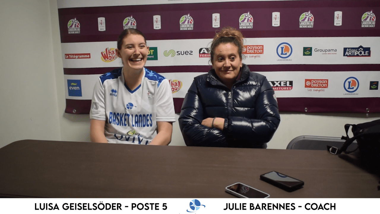 Lfb Conf Rence De Presse Apr S Landerneau B B Basket Landes