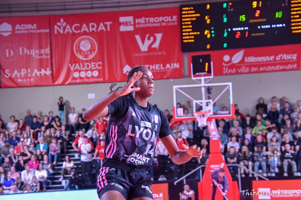 Dominique MALONGA quitte le LDLC ASVEL Féminin et va poursuivre sa ...