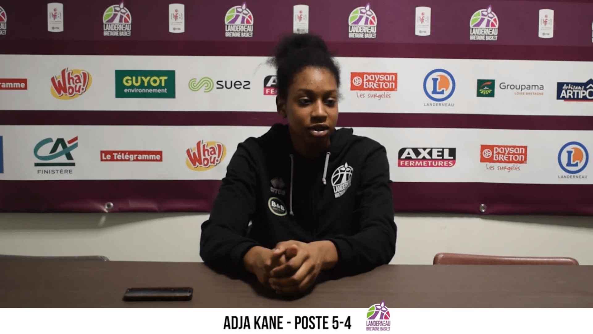 LFB : Conférence de presse après Landerneau B. B. - Charleville ...